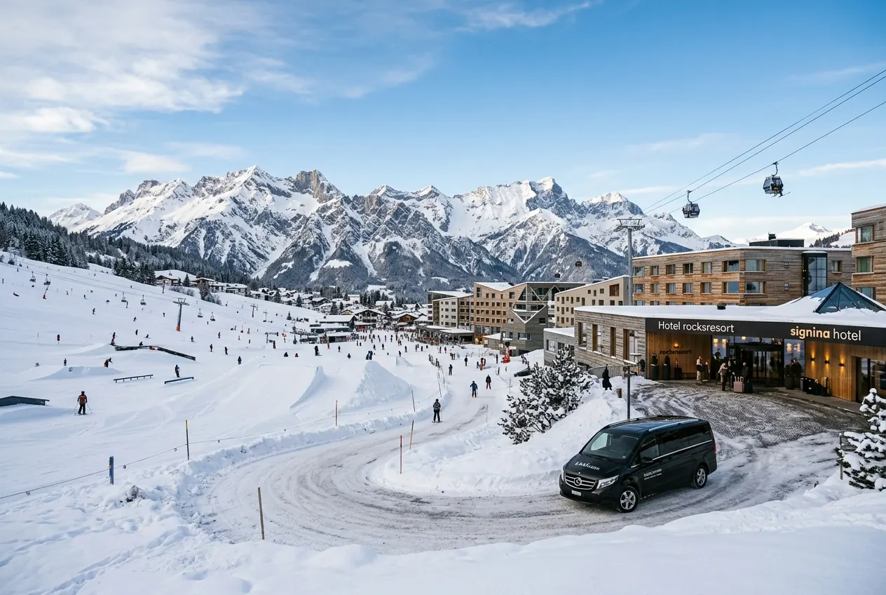 Flughafentaxi Zürich – Laax