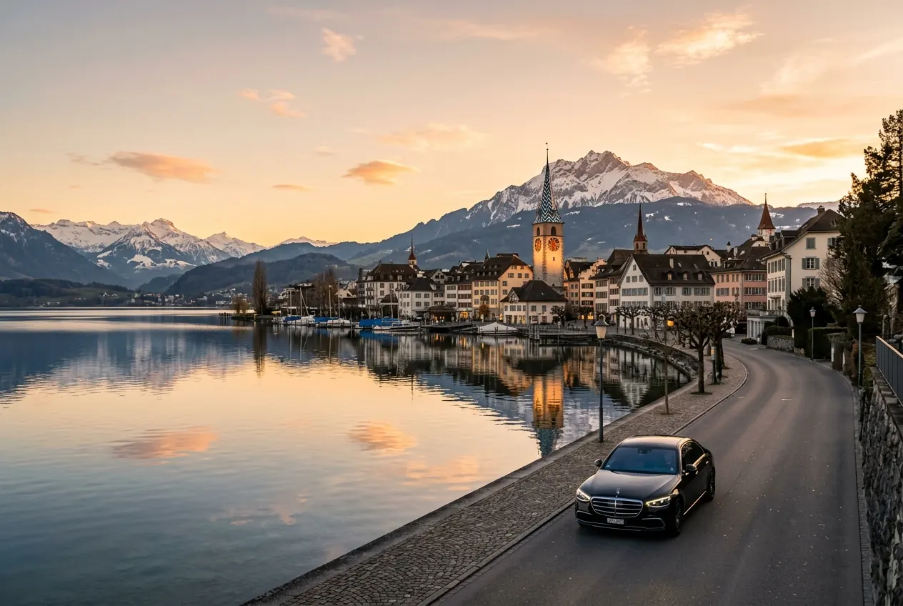 Flughafentaxi Zürich – Zug