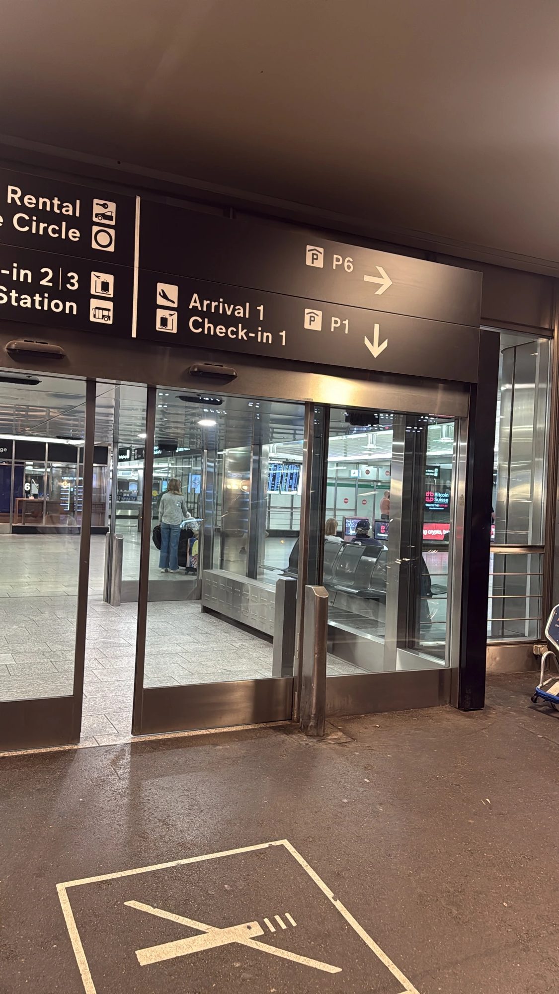Arrival 1 / Check-in 1 – P1 / P6, Flughafen Zürich